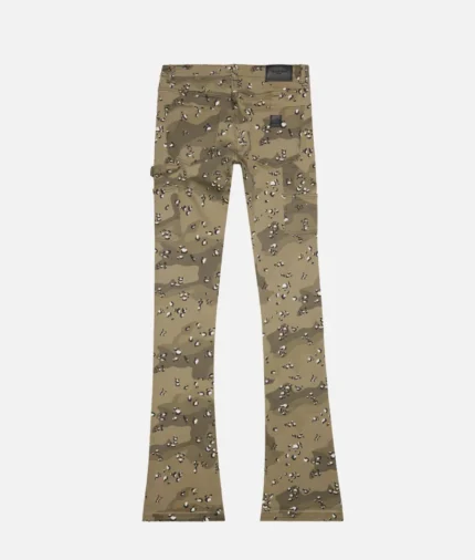 Valabasas Mr. Extendo Camo Stacked Jeans Flare