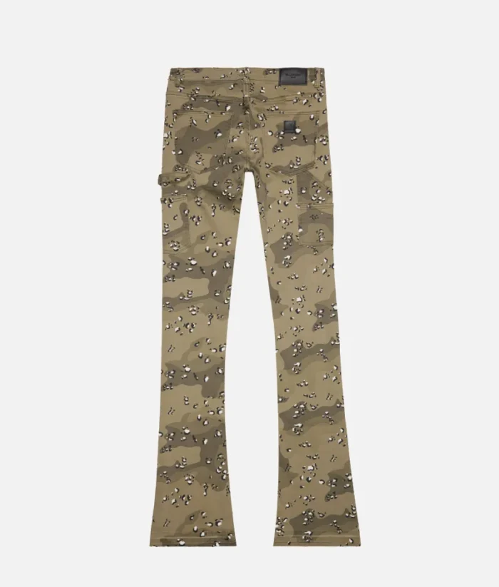 Valabasas Mr. Extendo Camo Stacked Jeans Flare