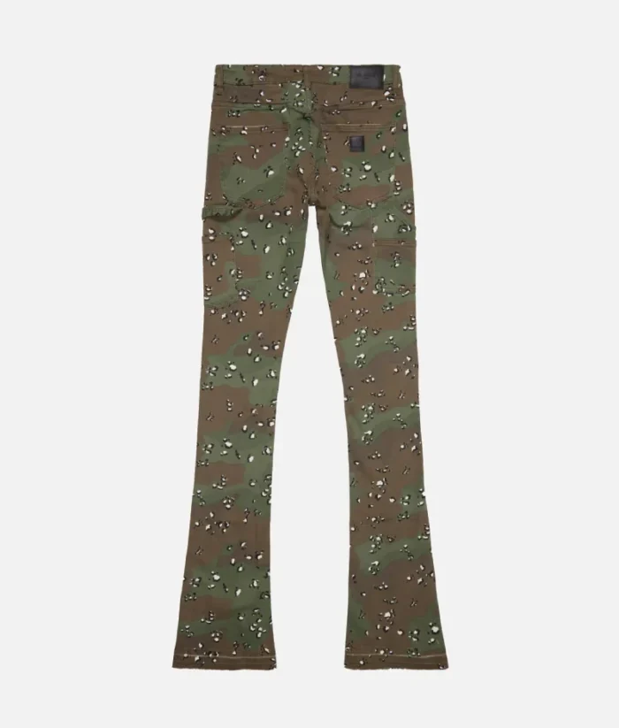 Valabasas Mr. Extendo Camo Super Stacked Jeans