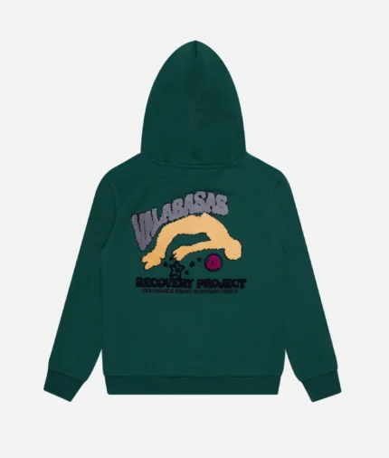 Valabasas Recovery Project Fleece Hoodie Green