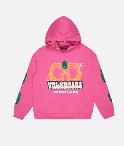 Valabasas Unity Carmine Rose Fleece Hoodie