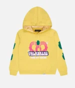 Valabasas Unity Carmine Yellow Fleece Hoodie