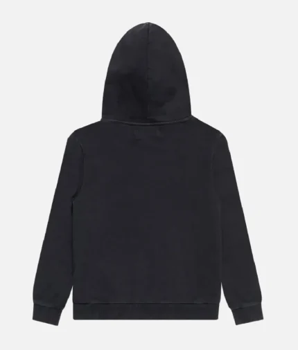 Valabasas Vintage Black Fleece Hoodie